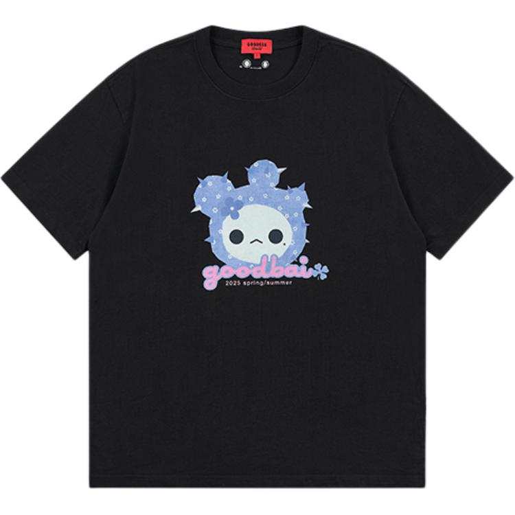 GOOD BAI T Shirts Unisex Crew Neck Moderate