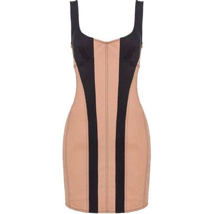 PINKO SS24 Slip Dress Women's Multicolor