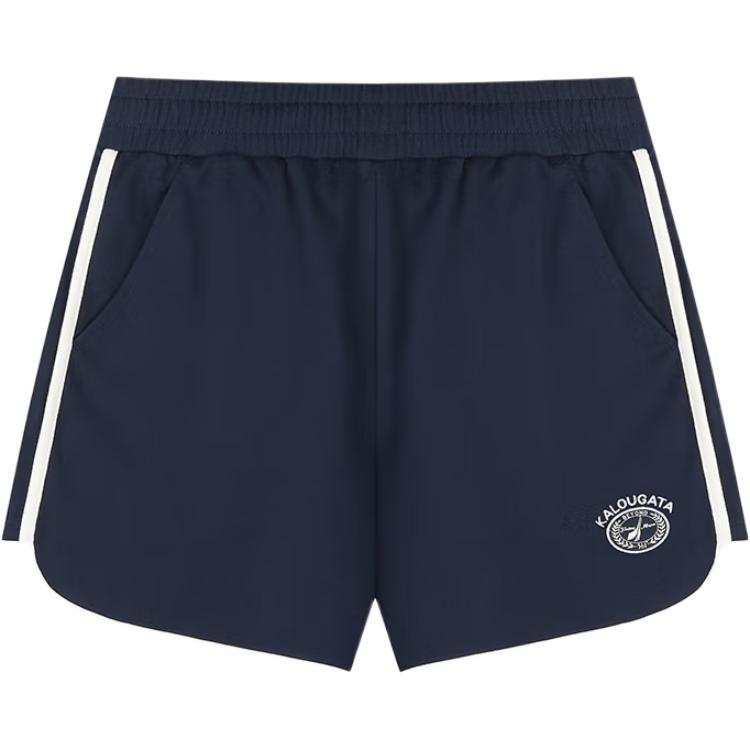 361° Casual Shorts Women's Mica Blue/Cream White