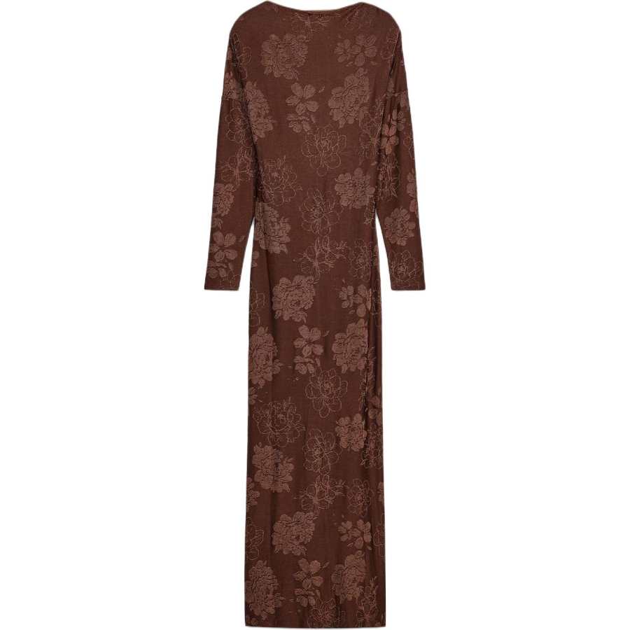 ZARA Long Sleeved Dress Women's Brown