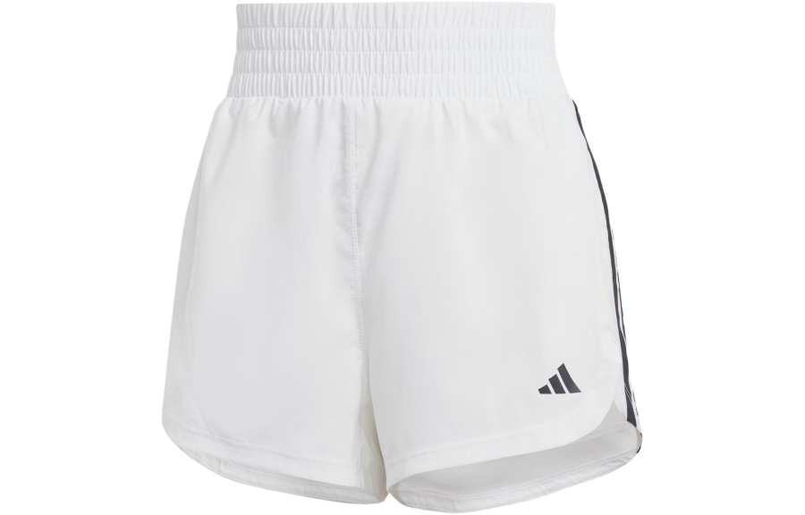 Adidas Adidas Free Shipping With AdiClub Pacer Training 3 Stripes Woven High Rise Shorts