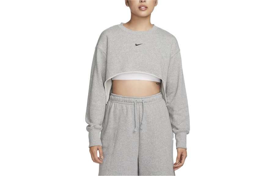 Nike Nike Fitness Clothing Women's Toned Dark Gray Moderate Straight Fit