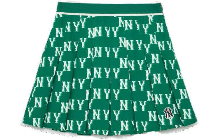 MLB New York Yankees Casual Short Skirts Women's Green