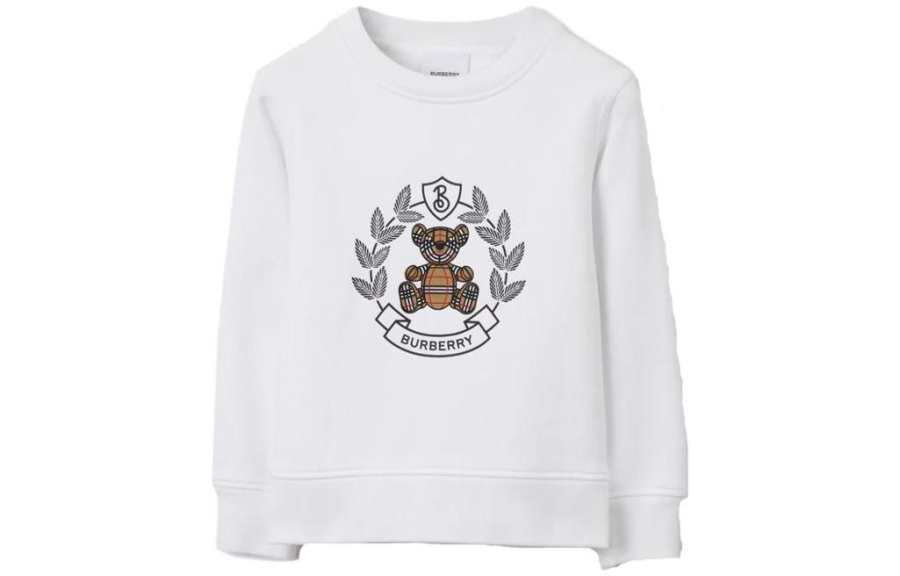 Burberry Kids Sweatshirts Crew Neck Moderate