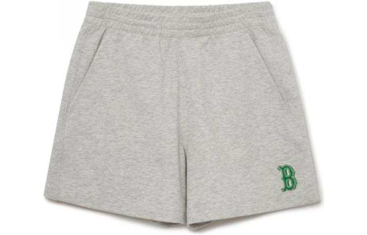MLB Sports Shorts Women's Light Heather Gray Moderate Knitted Shorts