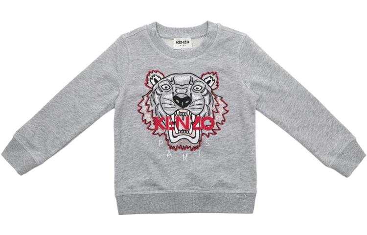 KENZO Kids' Apparel Sweatshirt FW22 Gray Kids'