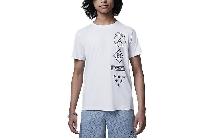 Jordan Jordan Jumpman Diamond T Shirt White Kids'