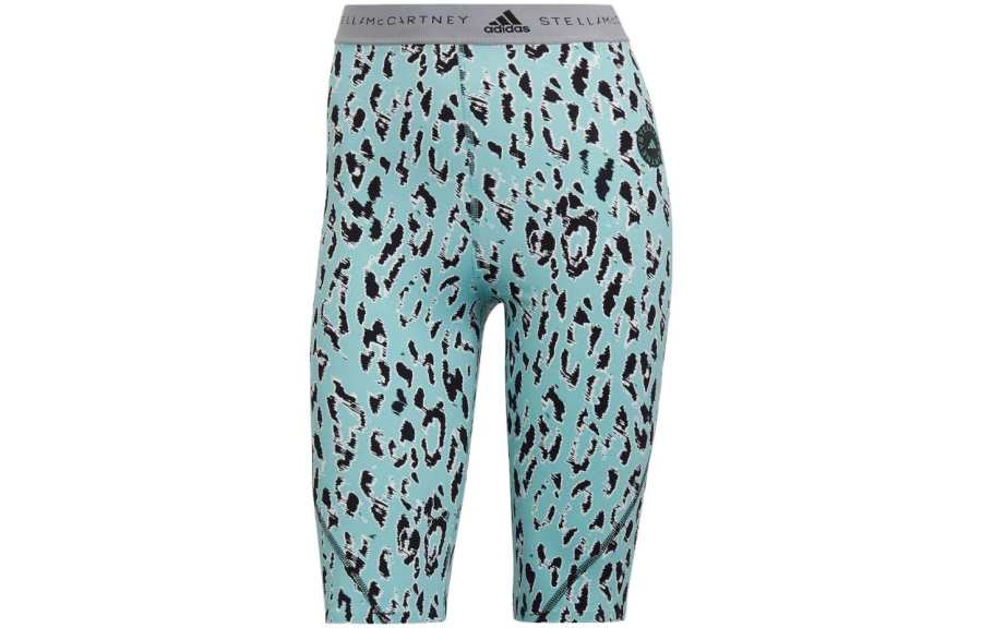 Adidas Adidas Sports Shorts Women's Blue Moderate Tight Pants
