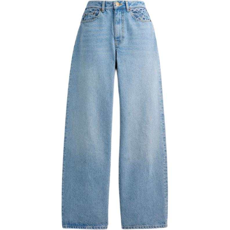 COACH COACH Jeans Women's Blue Moderate Other