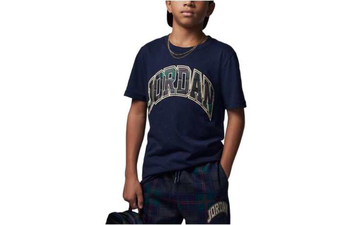 Jordan Jordan Kids T Shirts Crew Neck Moderate