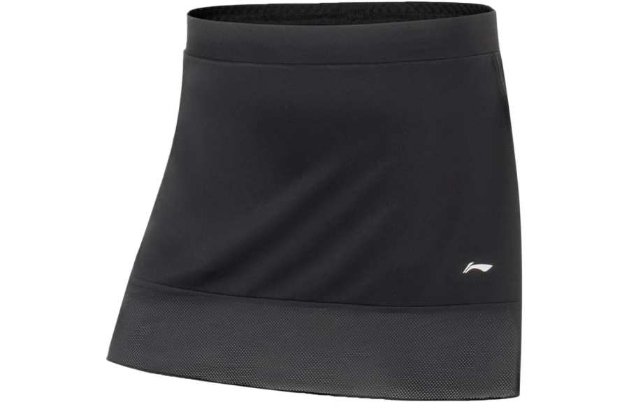 Li-Ning Li Ning Badminton Collection Casual Short Skirts Women's Black