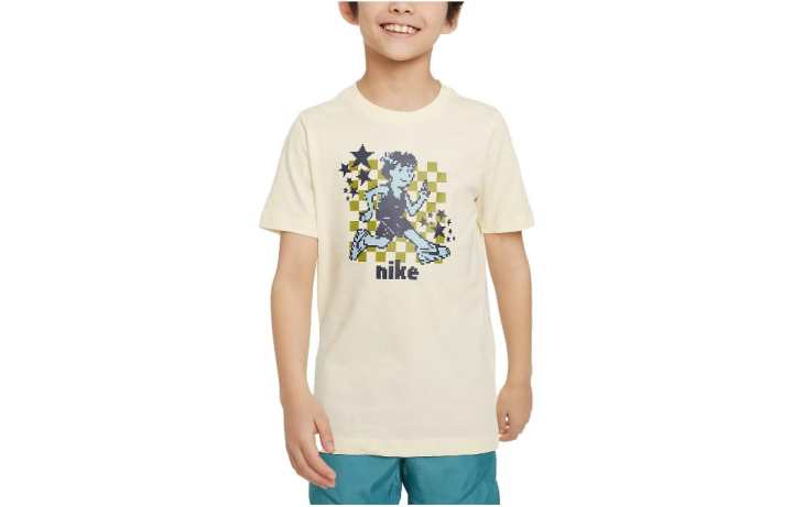 Nike Nike Kids T Shirts Crew Neck Moderate