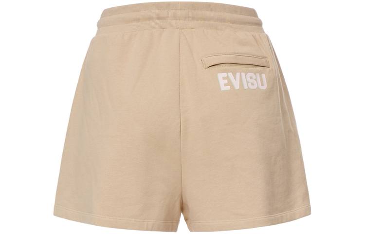 EVISU Sports Shorts Women's Moderate Knitted Shorts