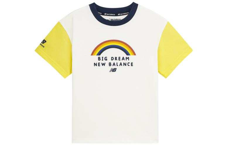 New Balance New Balance Kids T Shirts Crew Neck Moderate