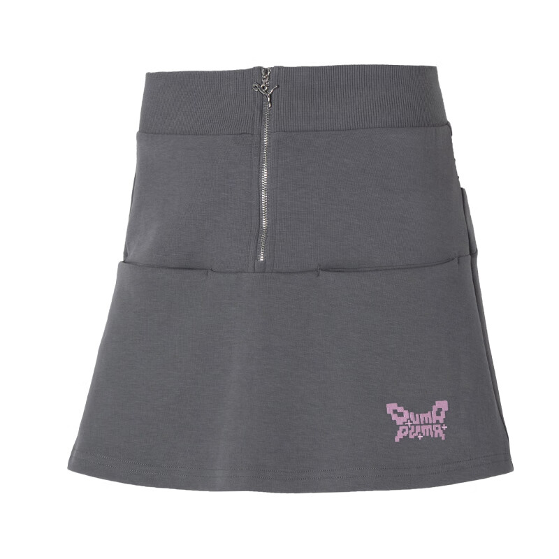 PUMA SS24 Casual Short Skirts Women's Gray