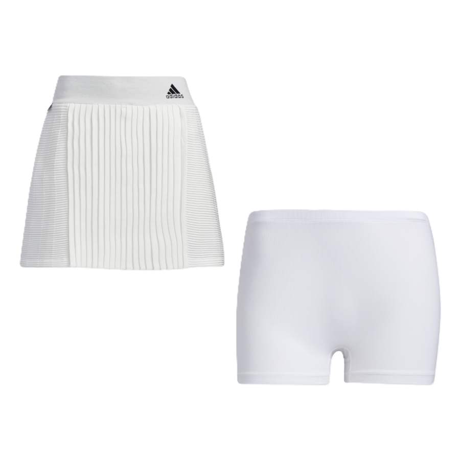 Adidas Adidas STATEMENT PRIMEKNIT PLEATS Casual Short Skirts Women's White