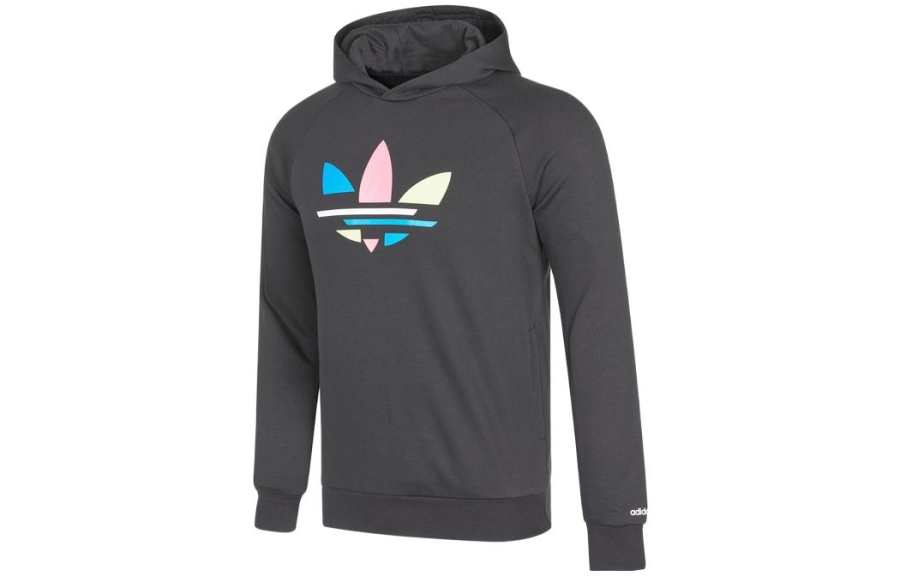 Adidas Originals Sweatshirt Gray Teenagers