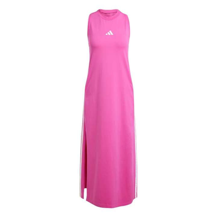 Adidas Adidas Free Shipping With AdiClub Essentials 3 Stripes Long Racerback Dress