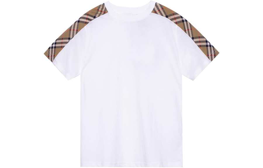 Burberry Kids T Shirts Crew Neck Moderate