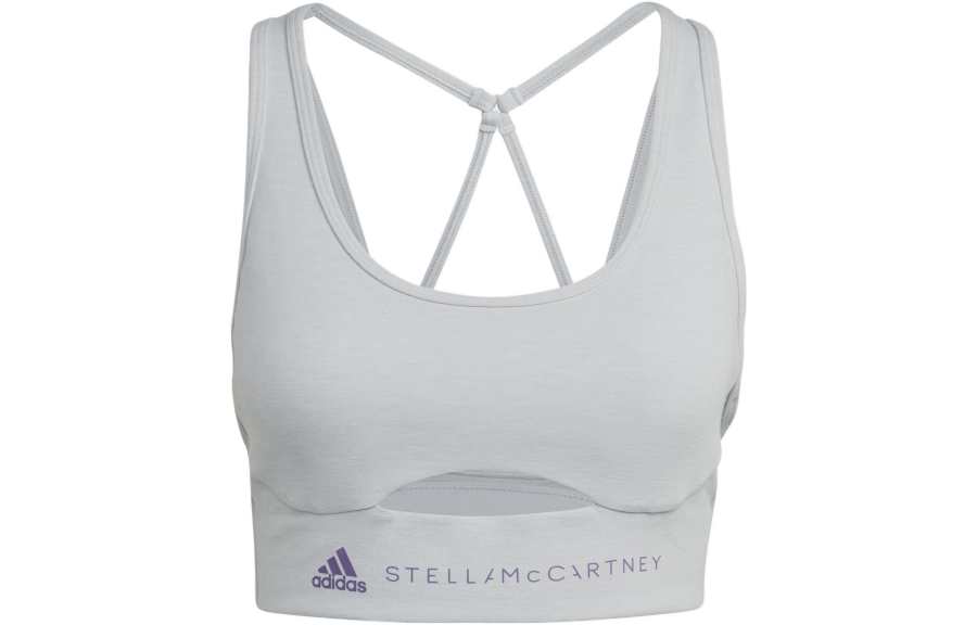Adidas Adidas X Stella McCartney Adidas X Stella McCartney Collaboration Collection Sports Underwear Women's Gray Moderate