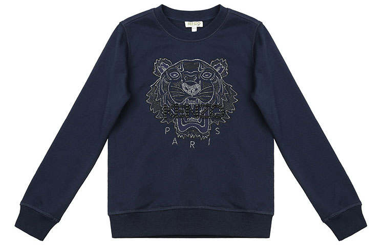 KENZO Kids Sweatshirts Crew Neck Moderate