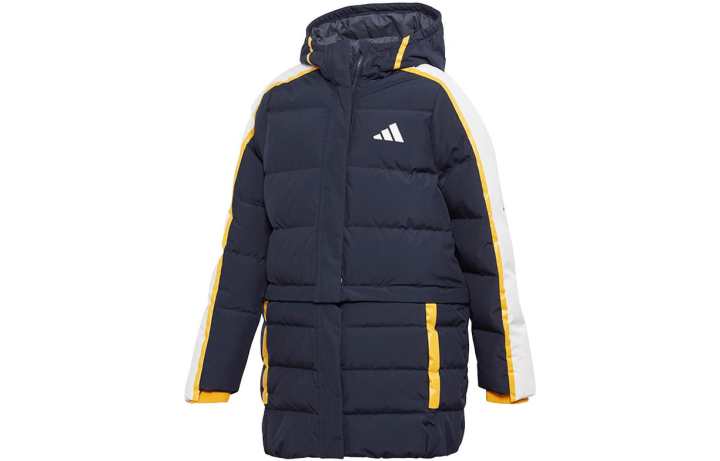 Adidas Adidas Kids Down Jackets Hooded Thickened