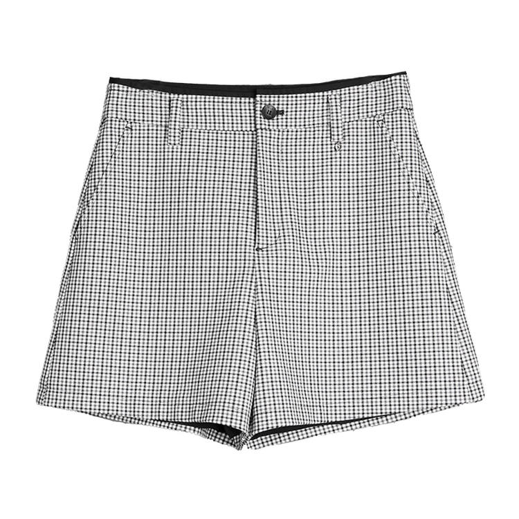 ELLE Casual Shorts Women's Black White