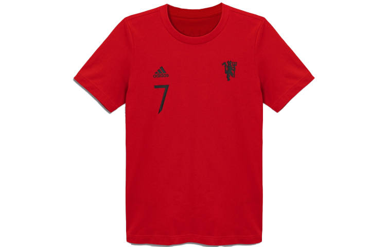 Adidas Adidas Manchester United T Shirt Red Kids'