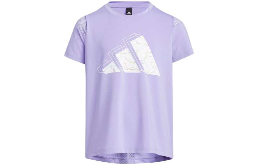 Adidas Adidas Kids T Shirts Crew Neck Moderate