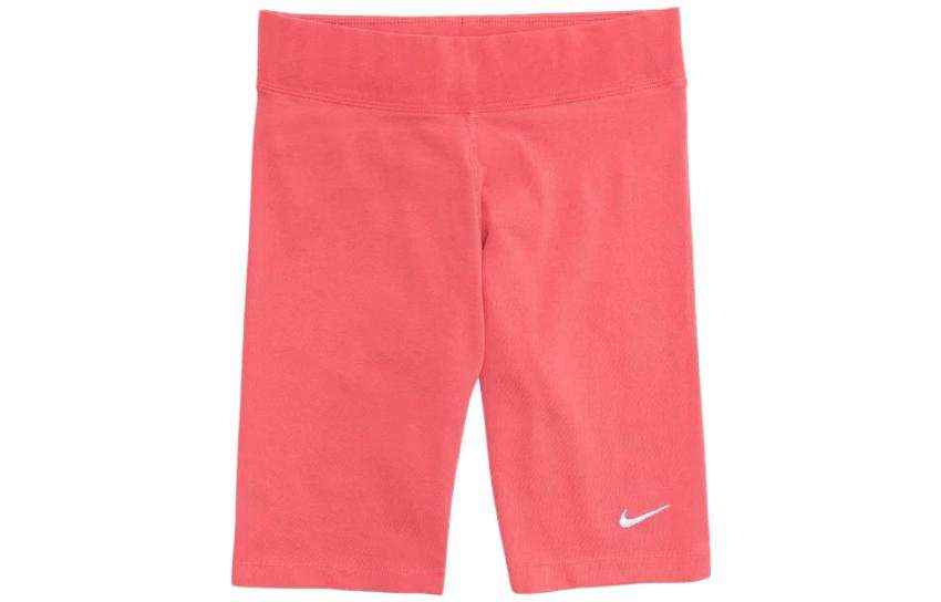Nike Nike Sportswear Essentials Sports Shorts Women's Pink Moderate Tight Pants