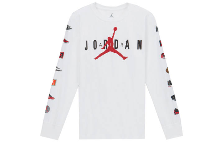 Jordan Jordan Kids T Shirts Crew Neck Moderate