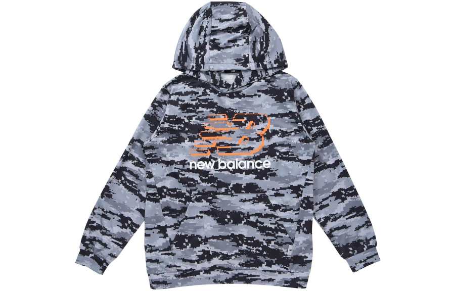 New Balance New Balance Sweatshirt Black Gray Teenagers