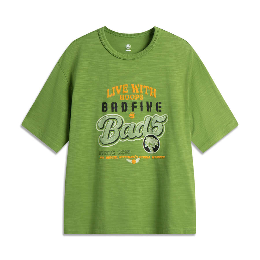 Li-Ning Li Ning Basketball Collection T Shirt Men's Willow Green