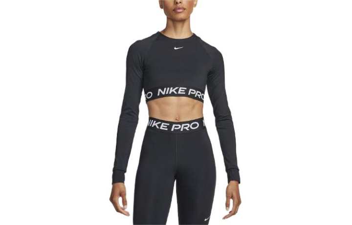 Nike Nike Pro Women's Dri-FIT Cropped Long-Sleeve Top