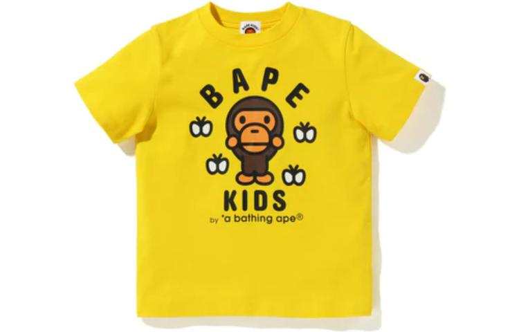 A BATHING APE A BATHING APE Kids T Shirts Crew Neck Thin