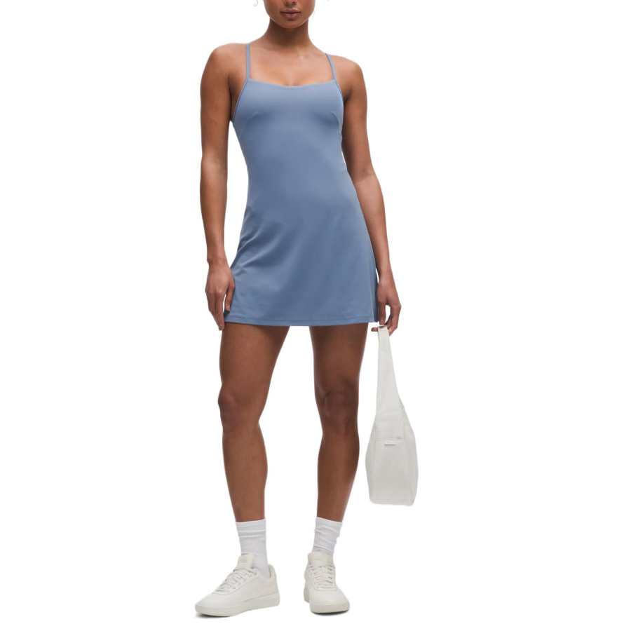 Lululemon Slip Dress Women's Denim Blue