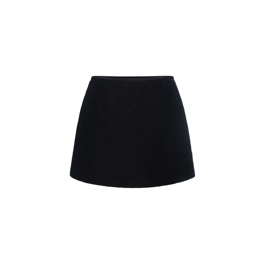 MIU MIU FW22 Casual Short Skirts Women's Black