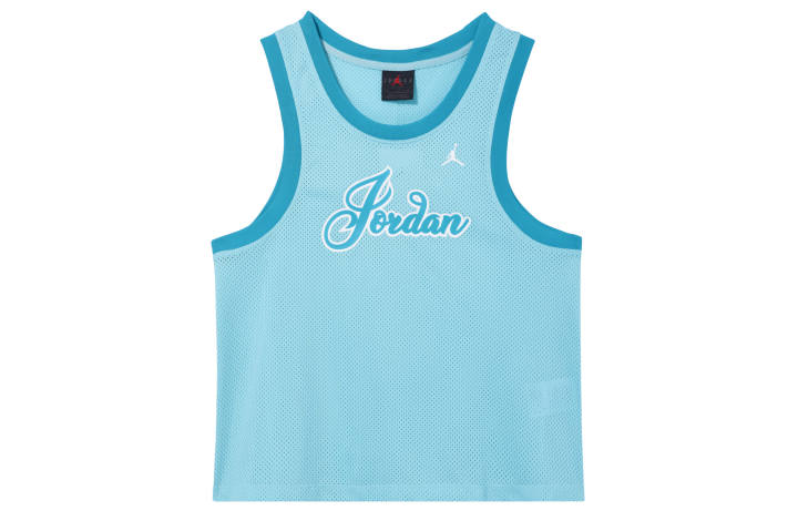 Jordan Jordan Sleeveless Sports Shirts Women's Light Blue Racerback