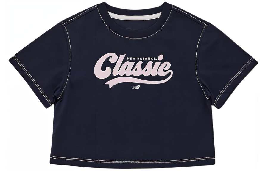 New Balance New Balance T Shirt Marine Blue Kids'