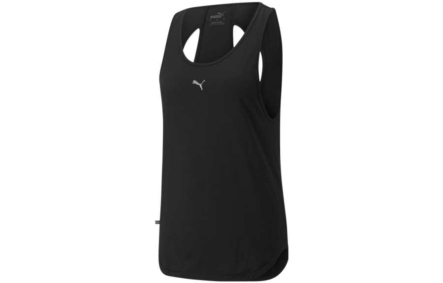 PUMA Sleeveless Sports Shirts Women's Black Other