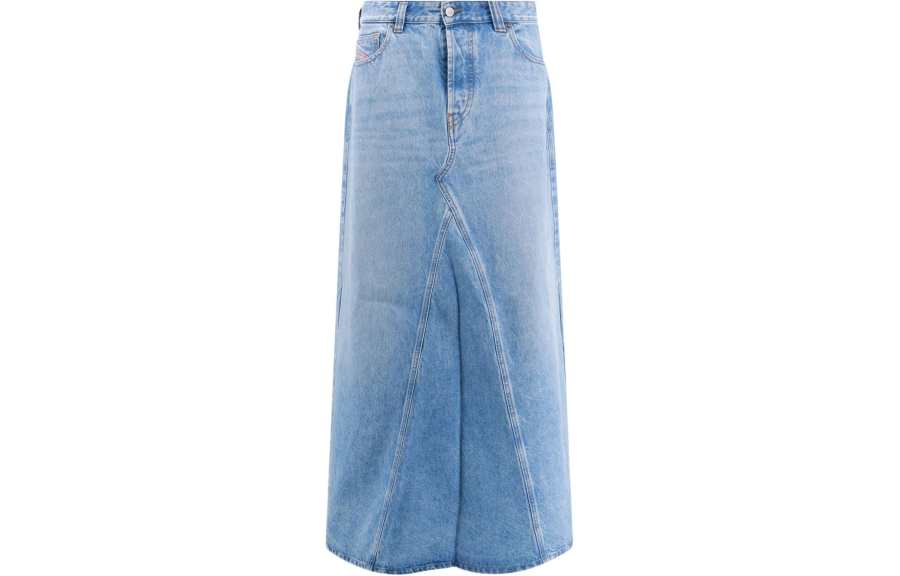 DIESEL DIESEL De Pago Denim Maxi Skirt