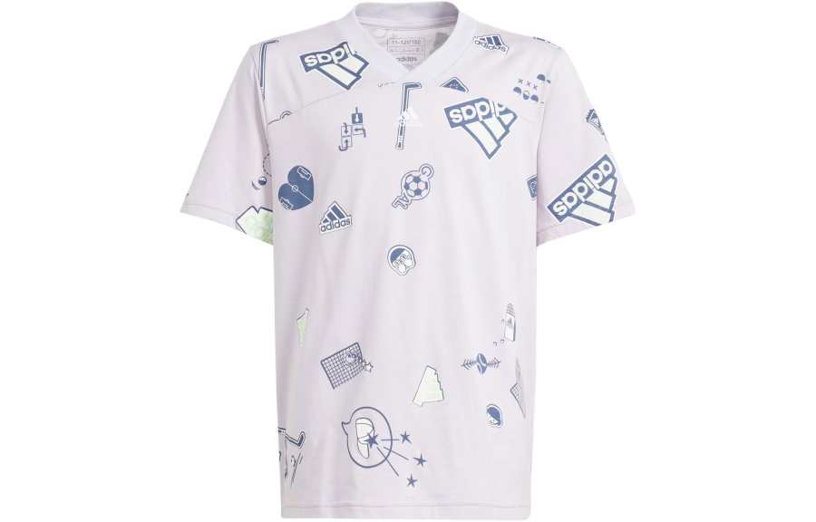 Adidas Adidas T Shirt BRAND LOVE TEE KIDS Daybreak Silver Kids'