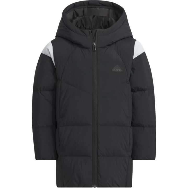 Adidas Adidas Padded Jacket Padded Jacket Black/Clear Gray Children Aged 3 7 Years Old