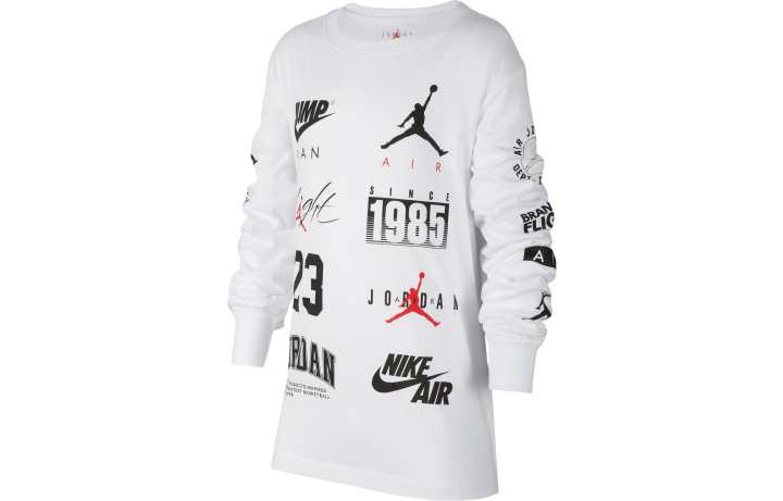 Jordan Jordan Kids T Shirts Crew Neck Moderate