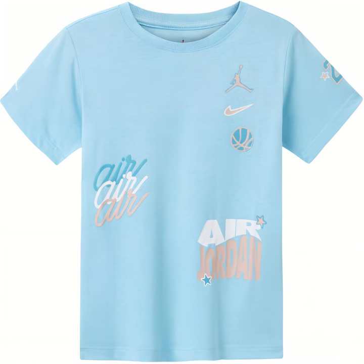 Jordan Jordan Kids T Shirts Crew Neck Moderate