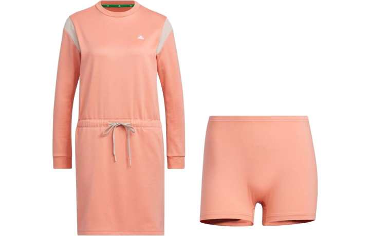 Adidas Adidas Two Piece Skirt Sets Women's Set Clay Crew Neck Moderate Short