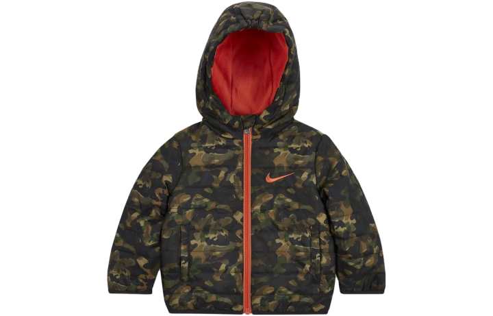 Nike Nike Padded Jacket Green Camouflage Infant And Toddler
