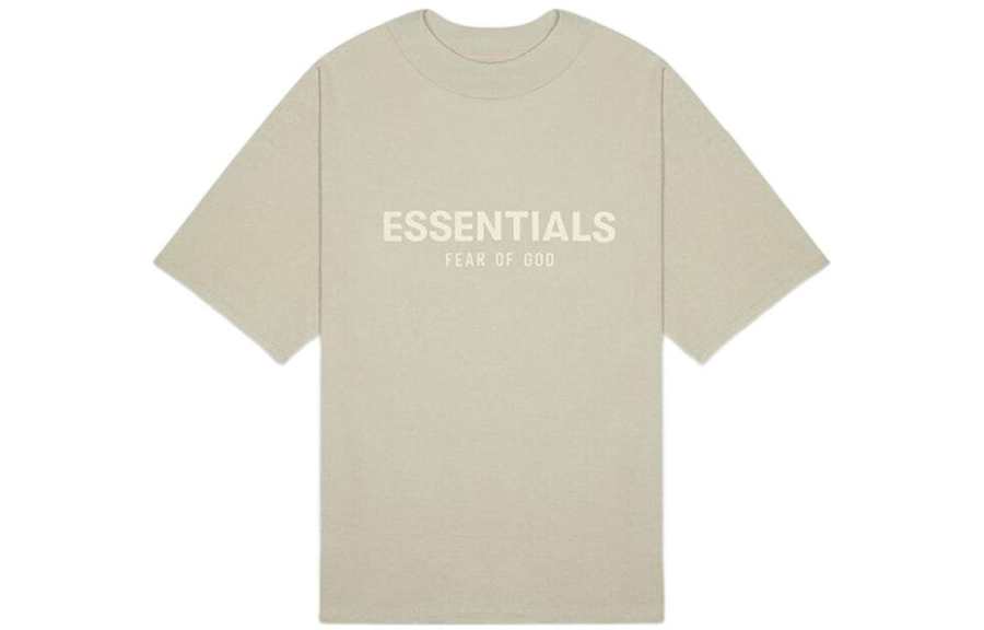 Fear Of God Essentials SS22 T Shirt Kids' Gray Green