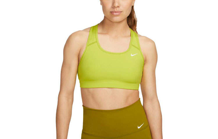 Nike Nike Sports Underwear Women's Yellow Green Moderate