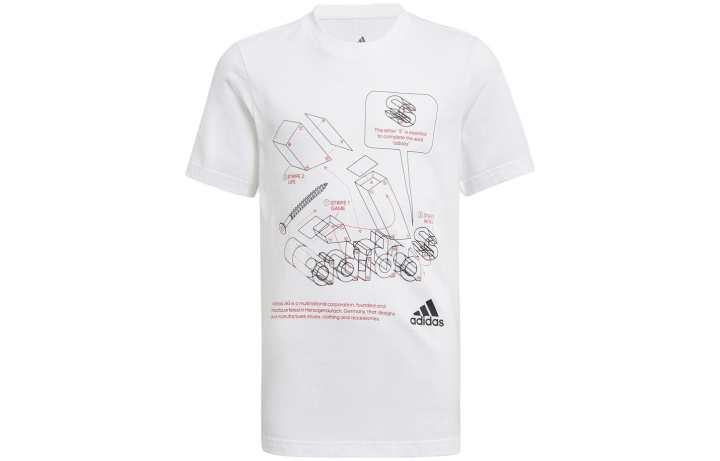 Adidas Adidas Grade School T Shirts Crew Neck Moderate